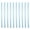 Macaron Blue, variant on 10 Pcs Plastic Binding Combs Colorful Comb Binding Spines with 30 Rings Easy to Open for Files and Documents