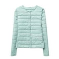 thumbnail image 2 of Puntoco Abrigo Mujer Sintético Chaleco Manga Larga Chaleco Calentador Chaqueta Abrigo Outwear Liquidación Puntoco Puntoco-1, 2 of 3