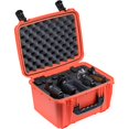 thumbnail image 1 of Seahorse Protective Case SE540DML,OR 540 Case with Dividers & Keyed Metal Lock, Orange, 1 of 1