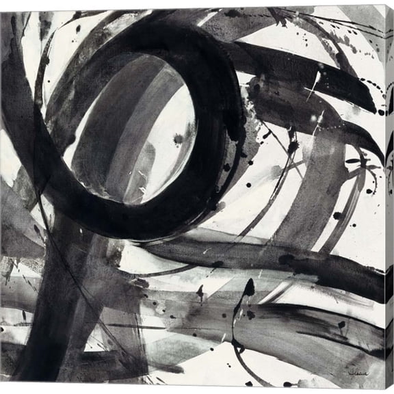 Albena Hristova 'Roller Coaster II on White' Canvas Art