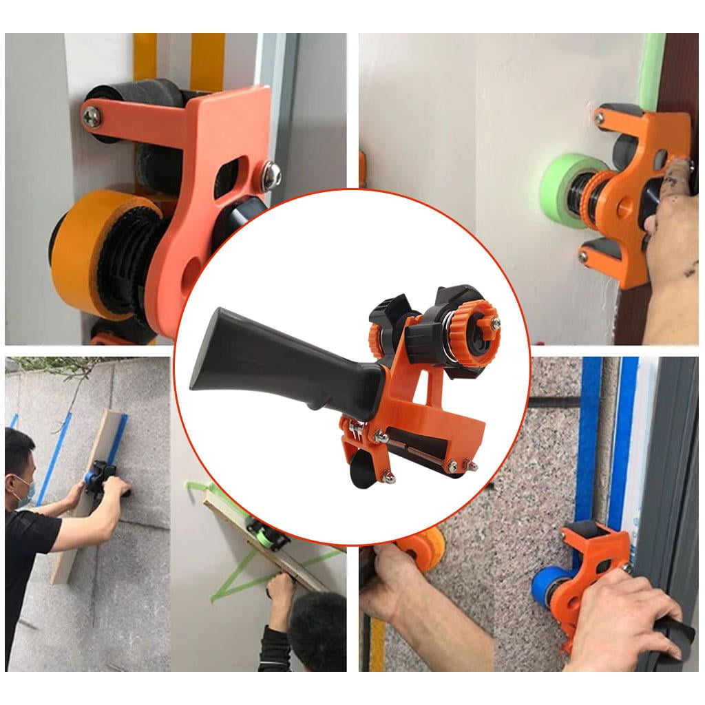 Masking Tape Dispenser Saves Time And Frustration on Your Painting . Quick And -Handed Application Tool Creates Crisp, Clean Lines