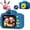 Blue Yellow, variant on Sanmadrola Kids Camera Toddler Toys Christmas Birthday Gifts for Boys and Girls Kids Toys 3-9 Year Old HD Video Digital Video Camera for Toddler 5 Puzzle Games with 32GB Black