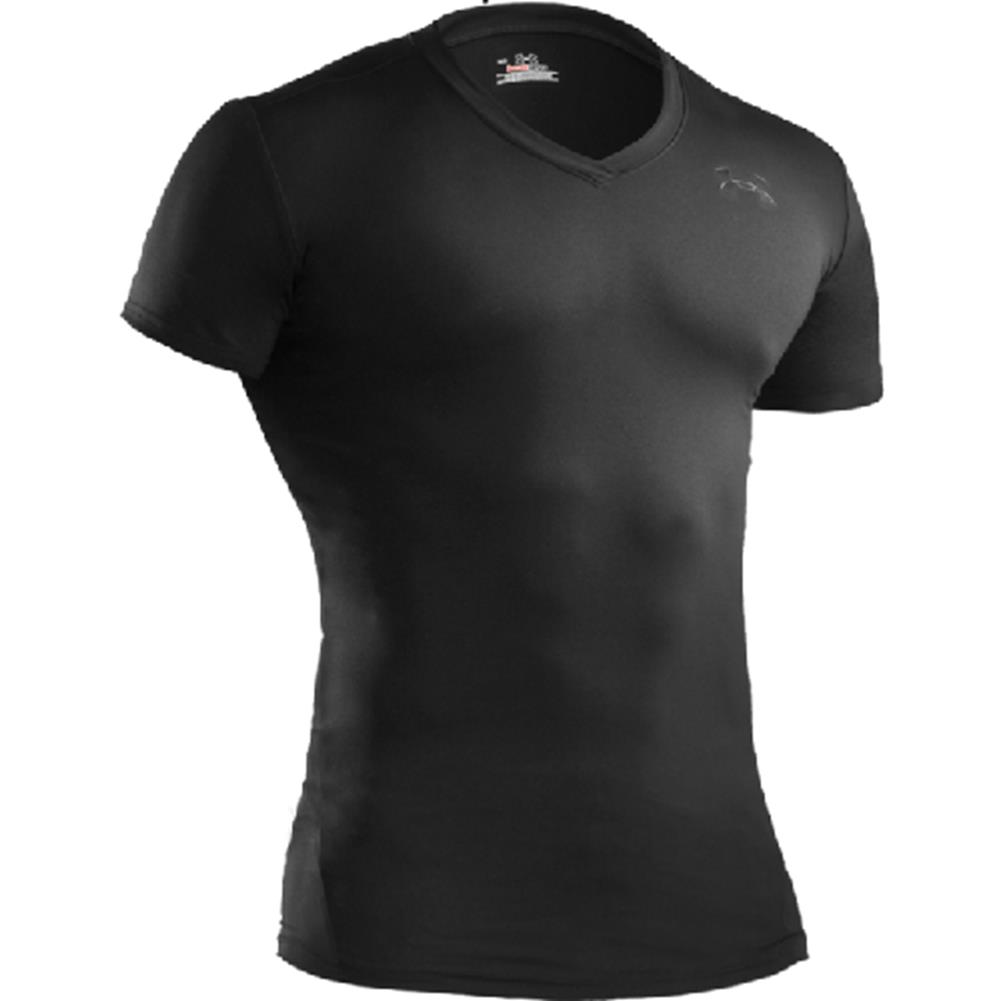 1216010 Men's Tactical HeatGear Compression V-Neck Shirt Size S-3X - image 3 of 3
