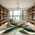 thumbnail image 2 of ODIKA 4'x6' Machine Washable Non-Slip Area Rug, Abstract Sage Green High Traffic Rug, Green, 1284499, 2 of 7