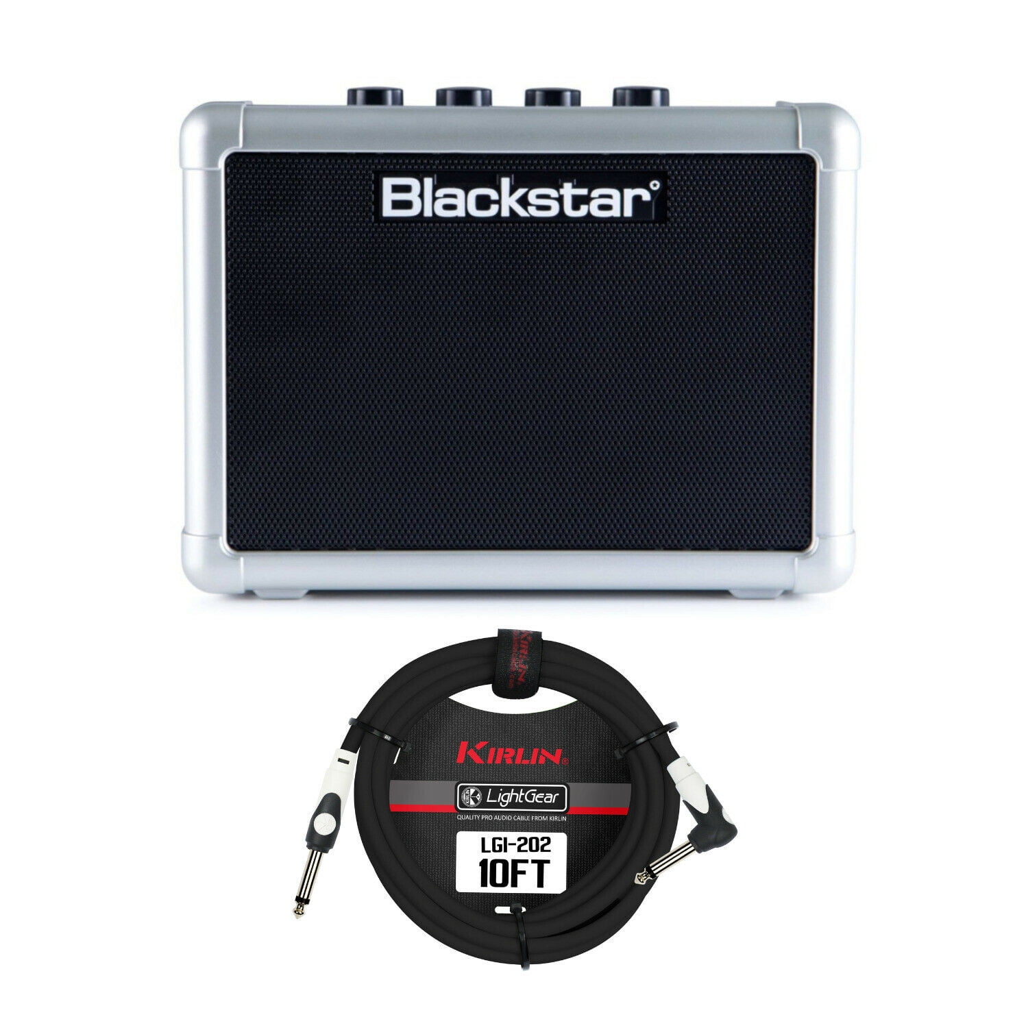 Blackstar Fly3 Silver Guitar Amplifier Bundle With Cable Walmart Com Walmart Com