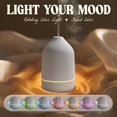 thumbnail image 2 of WJCA 100ml Aromatherapy Diffuser, Ultrasonic Cool Mist Humidifier with 7-Color LED Lights & Auto Shut-Off, for Home or Office Use, White., 2 of 7