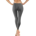 thumbnail image 6 of QETYUW Womens Yoga Pants High Waist Tummy Control Yoga Leggings Plus Size Butt Lifting Bottoms Solid Color Active Workout Pant, 6 of 8