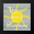 thumbnail image 2 of Lewis, Sheldon 15x15 Black Modern Framed Museum Art Print Titled - Ray Of Sunshine, 2 of 5