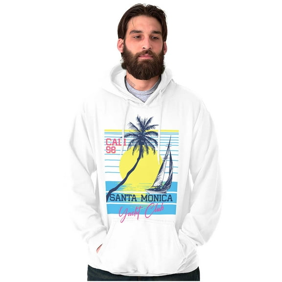 Santa Monica Yacht Club California Hoodie Sweatshirt Women Men Brisco Brands S