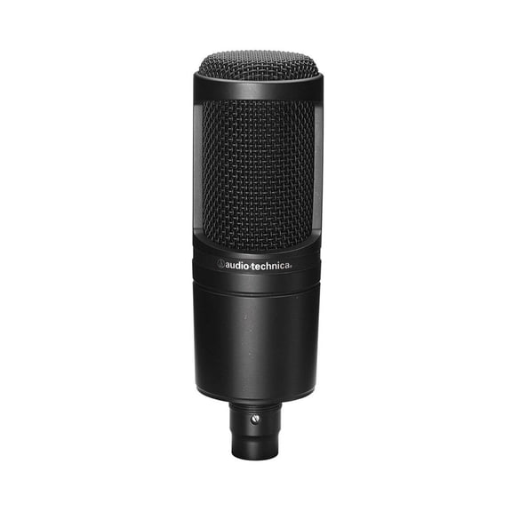 Micrófono de Condensador Cardioide AUDIO TECHNICA AT2020 Negro