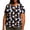 Black, variant on Women's Plus Halloween Short Sleeve T-Shirt Summer Fall Crewneck Pumpkin Printed Graphic Tee Tops M-5XL