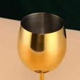 thumbnail image 5 of Verres à Vin Blancs Ensemble de 2 - Verres à Gobelet en Acier Inoxydable, 5 of 5
