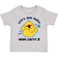 thumbnail image 3 of Inktastic Life's Ducky 3rd Birthday Boys or Girls Toddler T-Shirt, 3 of 5