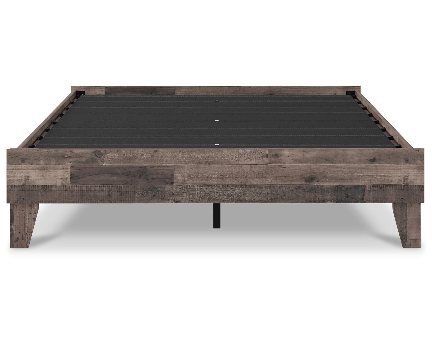 Signature Design by Ashley Casual Neilsville Queen Platform Bed  Multi Gray