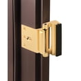 thumbnail image 2 of Prime-Line U 11442 Door Reinforcement Lock  Add Extra, High Security to your Home and Prevent Unauthorized Entry  3 Stop, Aluminum Construction, Polished Brass Single Pack, 2 of 9