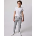 thumbnail image 6 of Real Essentials 3 Pack: Boys' Cotton Fleece Cargo Joggers Athletic Sweatpants - Kids Casual Sports Pants Pockets (Ages 6-16), 6 of 6