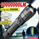 thumbnail image 2 of High Strong Power Led Flashlights 2000LM Tactical Torch with Display Light USB Charging Camping Fishing Emergency Zoom Lantern, 2 of 2