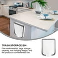 thumbnail image 3 of HEALEEP 1Pc Small Trash Bin Wall Mounted Recycling Bin For Household Users, 3 of 8
