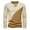 Khaki, variant on WREESH Men's Fashion Henley Shirts Color Block Casual Pullover Patchwork Long Sleeve Round Neck T-Shirt Tops Blouse Khaki