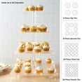 thumbnail image 5 of Great Northern Popcorn 4-Tier Square Cupcake Stand with LED Lights, 5 of 8