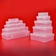thumbnail image 1 of Caja de almacenamiento transparente rectangular con tapa, caja de polipropileno, caja de embalaje de plástico transparente de 150 mm de largo, 1 of 2