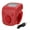 Auspicious Red, variant on Digital Beads Counter Manual Ring Shape Mini Chanting Counting Tool for Buddhist Meditation, Wisdom Black, 3.15 inches / 8 cm