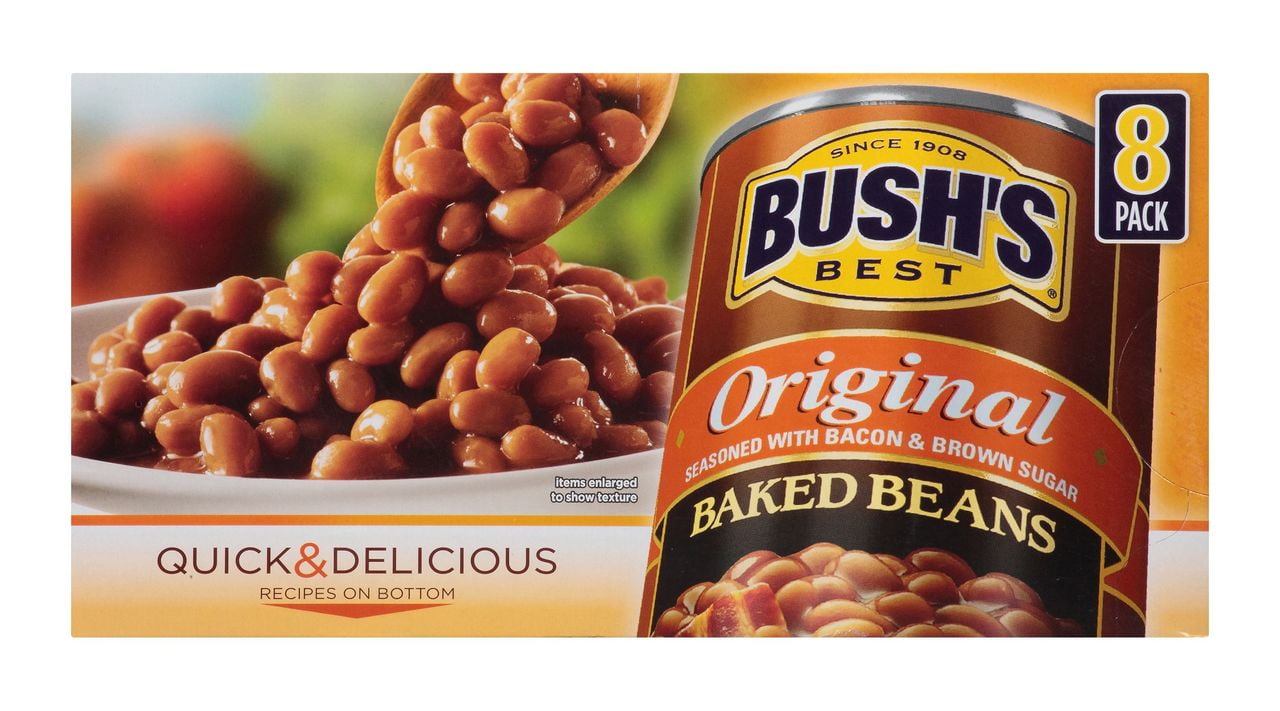 Product of Bush's Original Baked Beans, New 8 Pk. 16.5 oz.