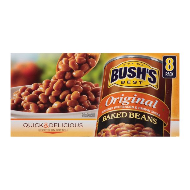 Product of Bush's Original Baked Beans 8 Pk. 16.5 oz.