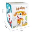 thumbnail image 3 of Perro mascota electrónico, juguete robot para perros que caminan, juguete electrónico para cachorros, juguete robot para perros, máxima confiabilidad, 3 of 8