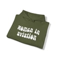thumbnail image 4 of Women in Aviation Pilot Flight School Grad Hoodie, Gifts, Hooded Sweatshirt, 4 of 4