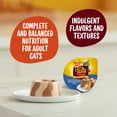 thumbnail image 4 of Meow Mix Tasty Layers Swirled Paté Cat Food, Tuna & Whitefish Recipe Stuffed with Real Tuna, 2.75 oz Cup (12 Count), 4 of 9