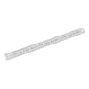 Unique Bargains Double Side Metric 12" 30cm Stainless Steel Straight Ruler Silver Tone
