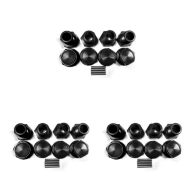 Tuercas de rueda Vogacara 24mm para ARRMA D2-S-ARA310929 Aleación de aluminio