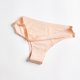 thumbnail image 4 of Gibobby Bragas elásticas para mujer Ropa interior bikini sin costuras para mujer Seda hielo Yoga Media espalda Bragas que cubren（Beige， 2XL), 4 of 5