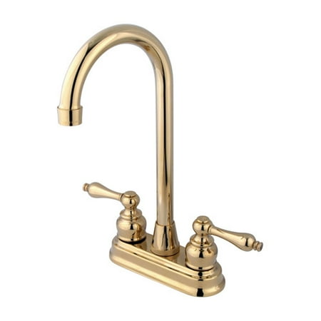 UPC 663370042133 product image for Kingston Brass KB49. AL Victorian Centerset Bar Faucet with Metal Lever Handles | upcitemdb.com