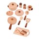 thumbnail image 2 of Utensilios de cocina para juegos de rol, cocina de juguete, juego de té, juego de cocina de madera para niñas, regalo de cumpleaños para niños de 3 añ, 2 of 9