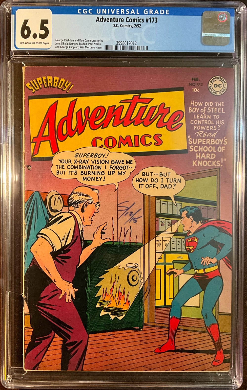 Cover of Adventure Comics #173