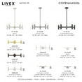 thumbnail image 4 of Livex Lighting Copenhagen 3-Light Metal Bath Vanity Sconce in Polished Chrome, 4 of 10