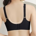 thumbnail image 5 of Einccm Womens Seamless Wireless Sports Bra for Large Bust, Wide Shoulder Straps Back Support Minimizing Design, Soft Breathable Fabric for Yoga Workout and Everyday Wear, 5 of 5