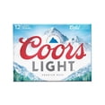 thumbnail image 1 of Cerveza clara Coors Light light 12 latas de 355 ml c/u, 1 of 4