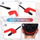thumbnail image 5 of Correa para gafas 8 piezas, correa de silicona para deportes, soporte para gafas de sol, retentor elástico para gafas de sol con agarre para las orejas para hombres y mujeres, marrón, 5 of 7