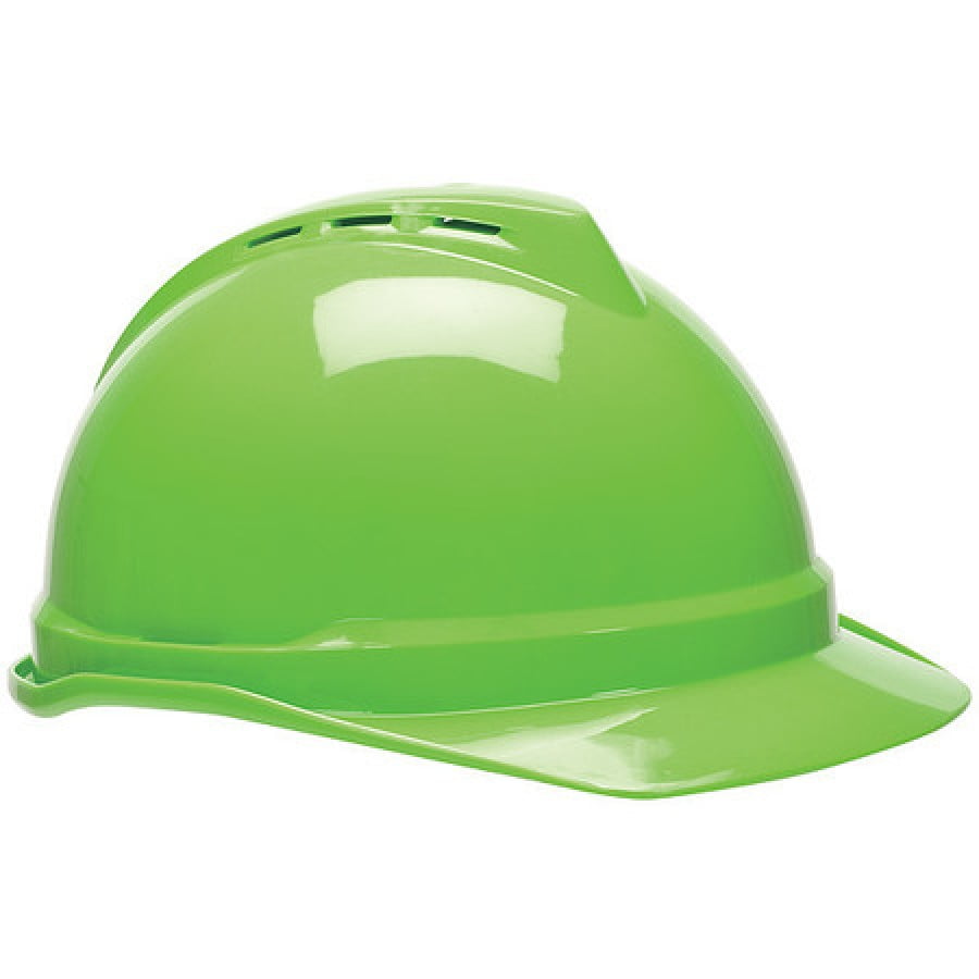 MSA 10035212 Front Brim Hard Hat, Type 1, Class C, Ratchet (4Point