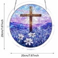thumbnail image 5 of 7.4in Acrylic Jigsaw Puzzle Suncatcher – Sun Catcher Puzzle for Windows Hanging, Brain Teaser Travel Game C, 5 of 5