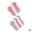 Pink Assorted, variant on Reebok Women's Pro Series Cushion Ankle Socks, 10-Pack