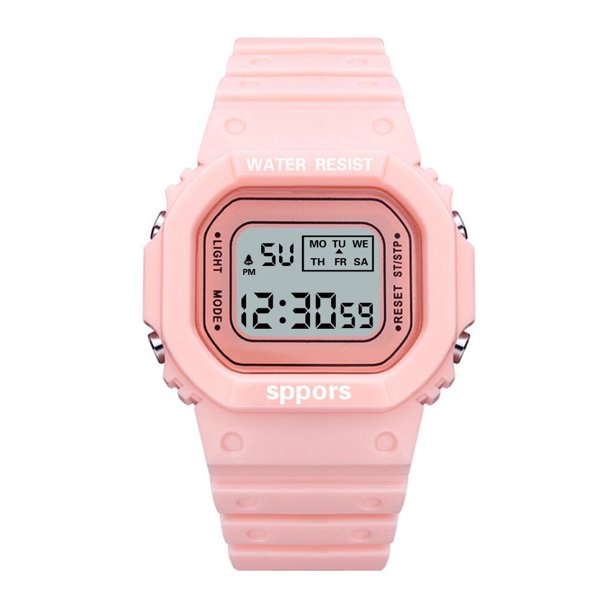 Reloj Deportivo Digital LED Luminoso Para Hombres Y Mujeres De Regalo Para Niños Pulsera Gao Jiahui unisex