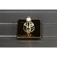 thumbnail image 4 of Kingston KS3042BAL Heirloom Single-Handle Three-Way Diverter Valve with Square Trim Kit in Polished Brass, 4 of 9