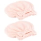 thumbnail image 4 of Gorro para cabello seco Jadeshay 2 uds Gorro de baño envuelto con toalla de Lana coralina, 4 of 8
