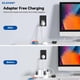 thumbnail image 4 of ELEGRP - Receptáculos de toma de corriente USB C de 3 puertos, toma de corriente USB de 30 W 6.0 A,, 4 of 8
