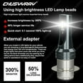 thumbnail image 4 of P15D H6M H6 LED Headlight Bulb H6 High Low Beam Plug&Play White Car Light Bulb, Pack of 2, 4 of 7