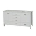 thumbnail image 4 of Horizon 72" Double Bathroom Vanity with White Cabinet and Quartz Top, 4 of 6